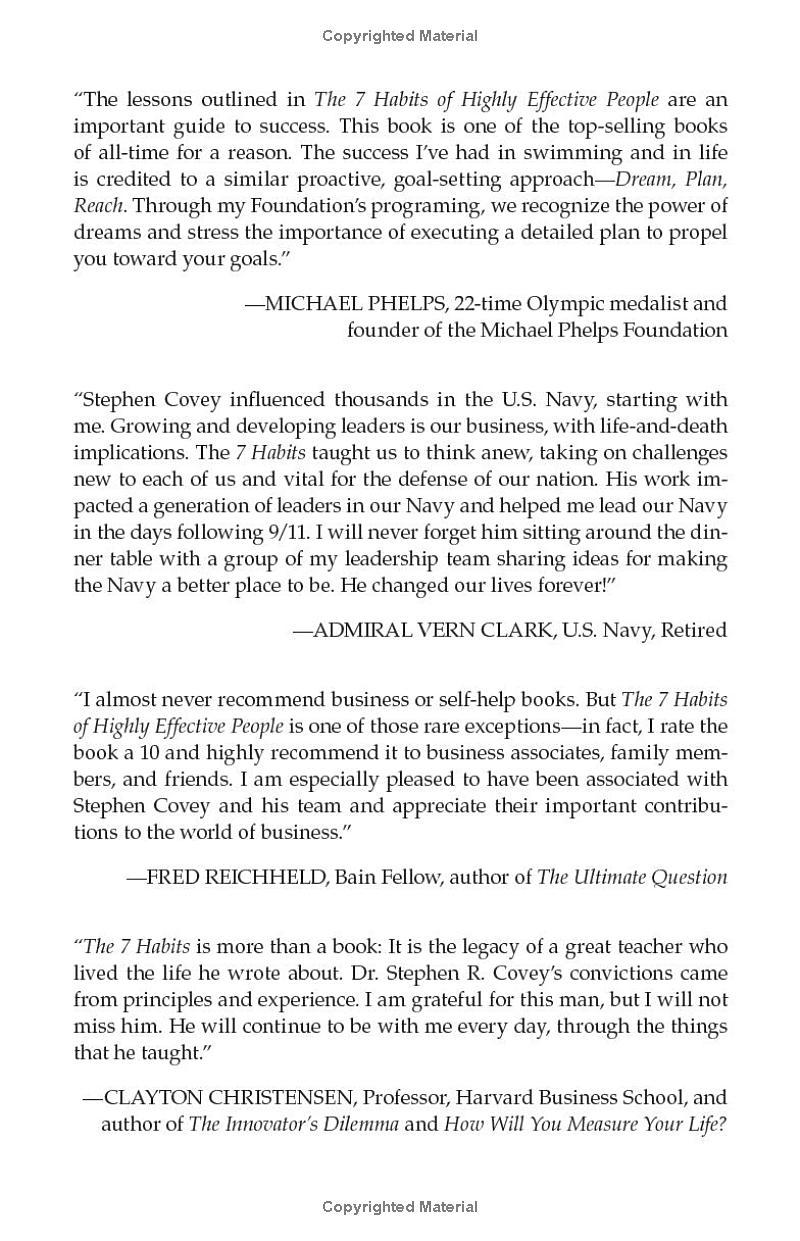 Sách ngoại văn: The 7 Habits Of Highly Effective People: 30th Anniversary Edition