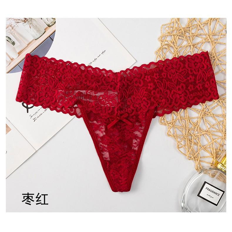 COMBO 5 QUẦN LỌT KHE REN VORONIN 6214