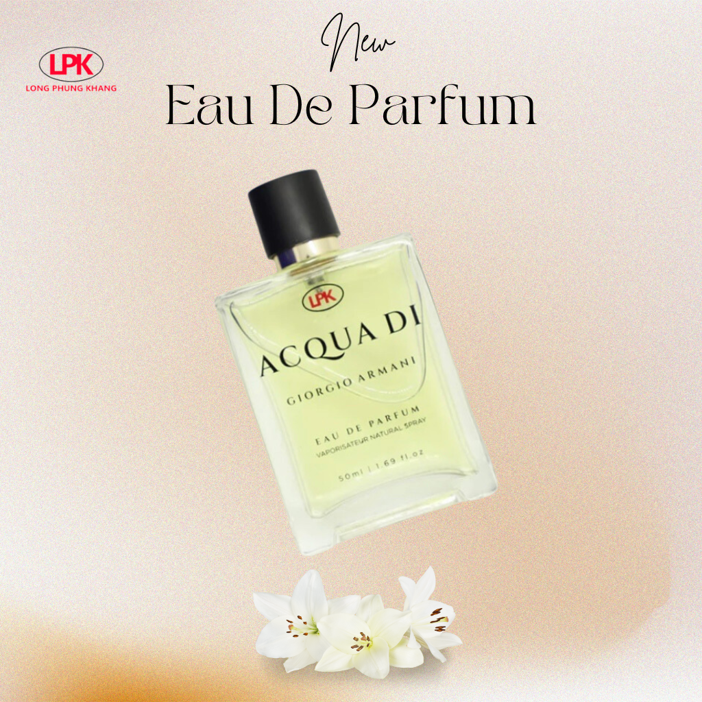 Nước Hoa Nam Cao Cấp AQUA DI 5ml &amp; 50mL LPK Eau De Parfum Chính Hãng