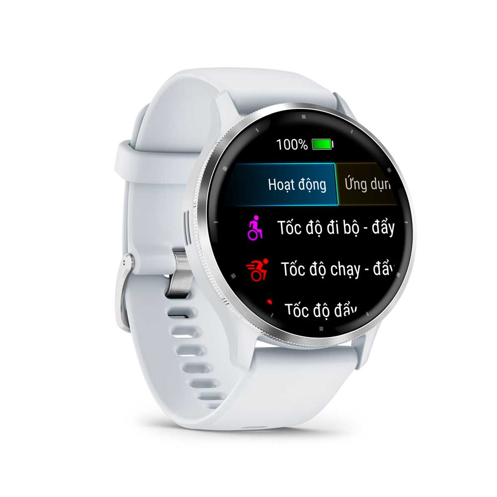 [NEW] Đồng Hồ Thông Minh Garmin Venu 3 (Whitestone/Black) - Hàng Chính Hãng