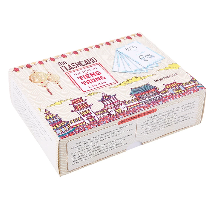Sách Thẻ Flashcard - Học Từ Vựng Tiếng Trung Căn Bản