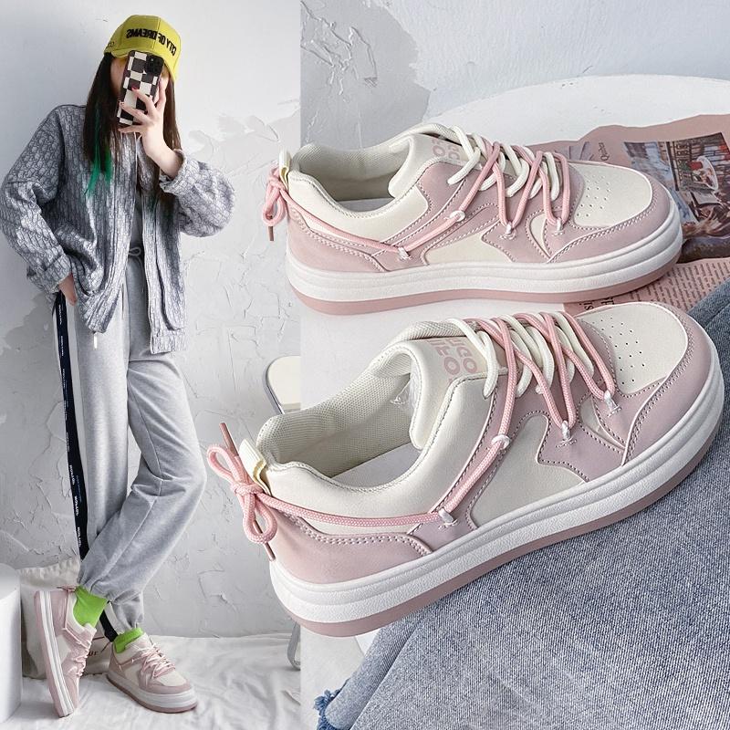 【HOT】Giày thể thao nữ Ulzzang Sneakers 2022 Giay Phong cách Hàn Quốc (5005)