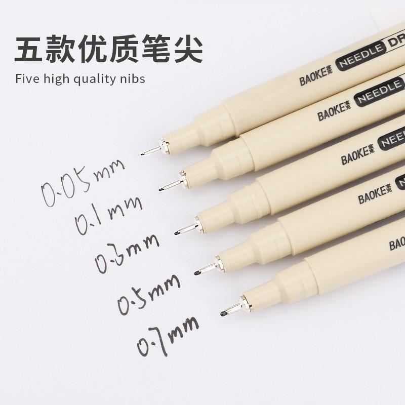 BAOKE SET Bút Chì vẽ mỹ thuật đa năng 5 Cây-5 loại Đi Nét