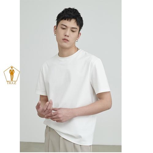 Áo thun Phông TRAZ 265G Nam, Nữ Trắng, Be, Kem, Đen Cổ Tròn Dáng Phom Rộng Unisex Cộc Tay Lỡ Trơn