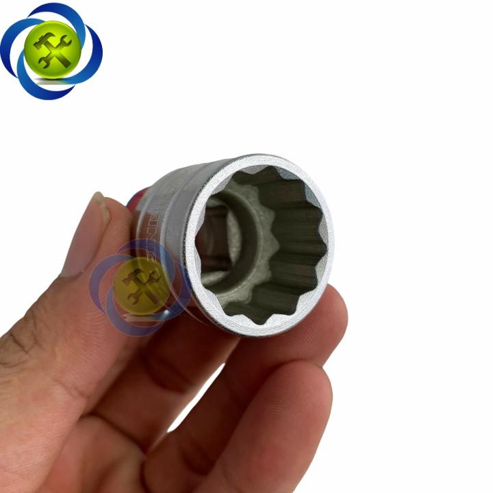 Tuýp 7/8 hệ inch 1/2 Kingtony 433028S loại ngắn 12 cạnh màu trắng 22.22mm
