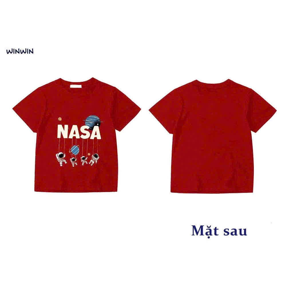 ÁO THUN BÉ TRAI NGẮN TAY 4C CHÍNH PHẨM FORM BASIC HOẠ TIẾT NĂNG ĐỘNG MÙA HÈ TỪ 8-55KG CHO BÉ TRAI