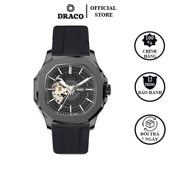 Đồng Hồ Nam - Thương Hiệu Việt Draco D23-DS68 "DongSon " Automatic - thời trang nam thể thao