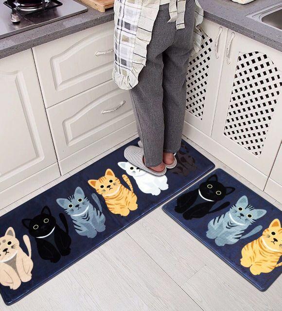 Bộ thảm nhà bếp 3D