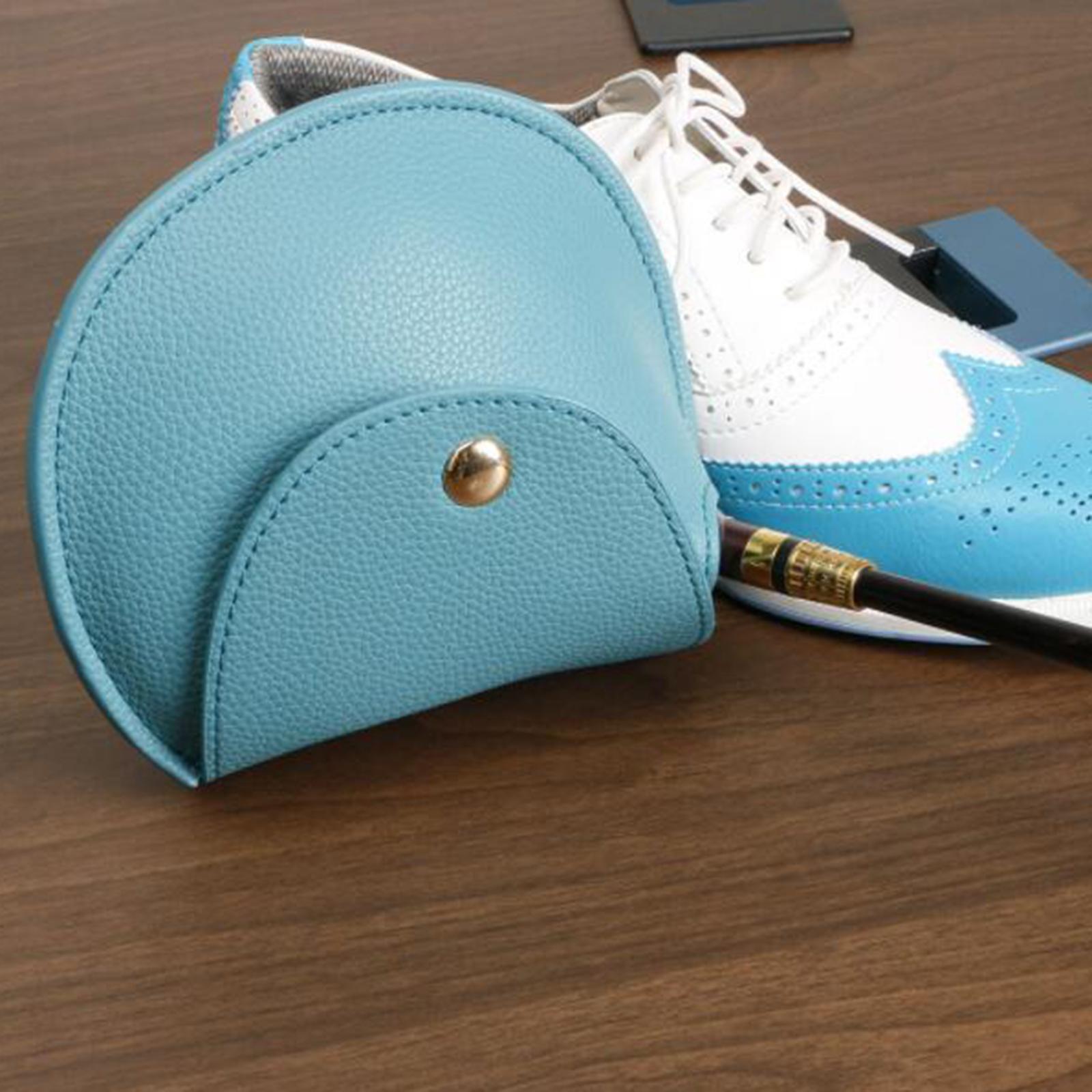 2Pcs Golf Mallet Putter Head Cover Bag Golf Putter Headcover