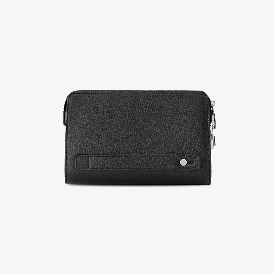 Clutch Nam Ví Cầm Tay GENCE RB07 Da Bò Khóa Số Cao Cấp Màu Nâu