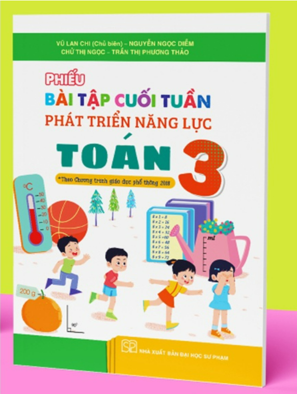 Sách - Phiếu bài tập cuối tuần phát triển năng lực môn Toán 3 - kết nối tri thức với cuộc sống