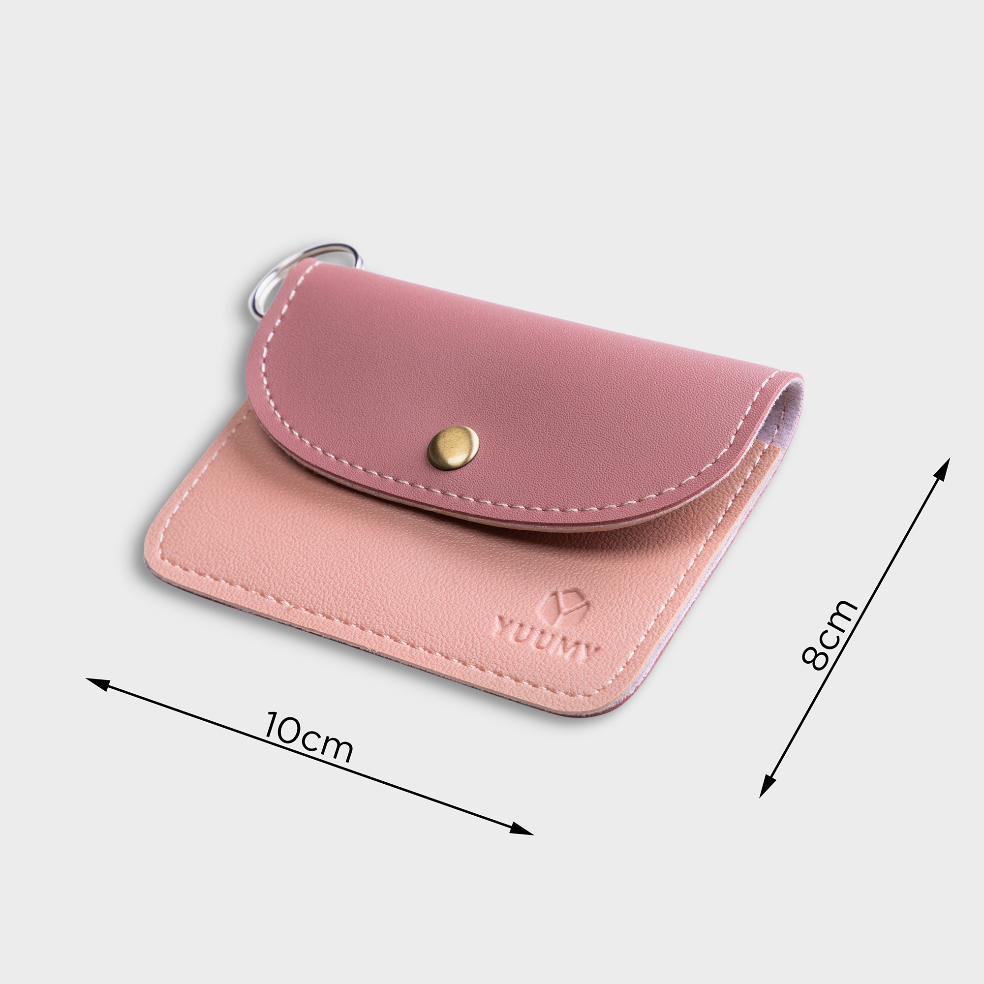 Móc khóa thời trang YUUMY YMK3 - Màu sắc trẻ trung - Thiết kế hiện đại - Đa chức năng sử dụng - Đựng thẻ ngân hàng, thẻ xe, chìa khóa xe - Tiên dụng mang theo bên người (Dài 10cm x Cao 8cm )