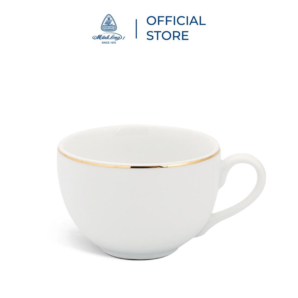 Bộ trà 0.8 L Camellia Chỉ Vàng Sứ cao cấp Minh Long