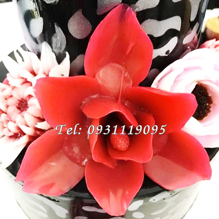 Khuôn rau câu silicon hoa ngọc lan 9 cánh – Loại 11 cm - Mã số 1689