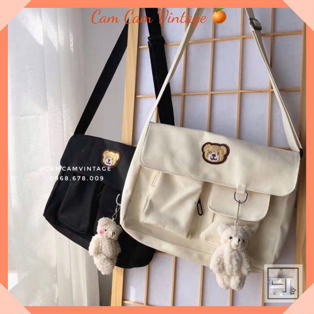 TÚI ĐEO CHÉO ULZZANG HỘP GẤU