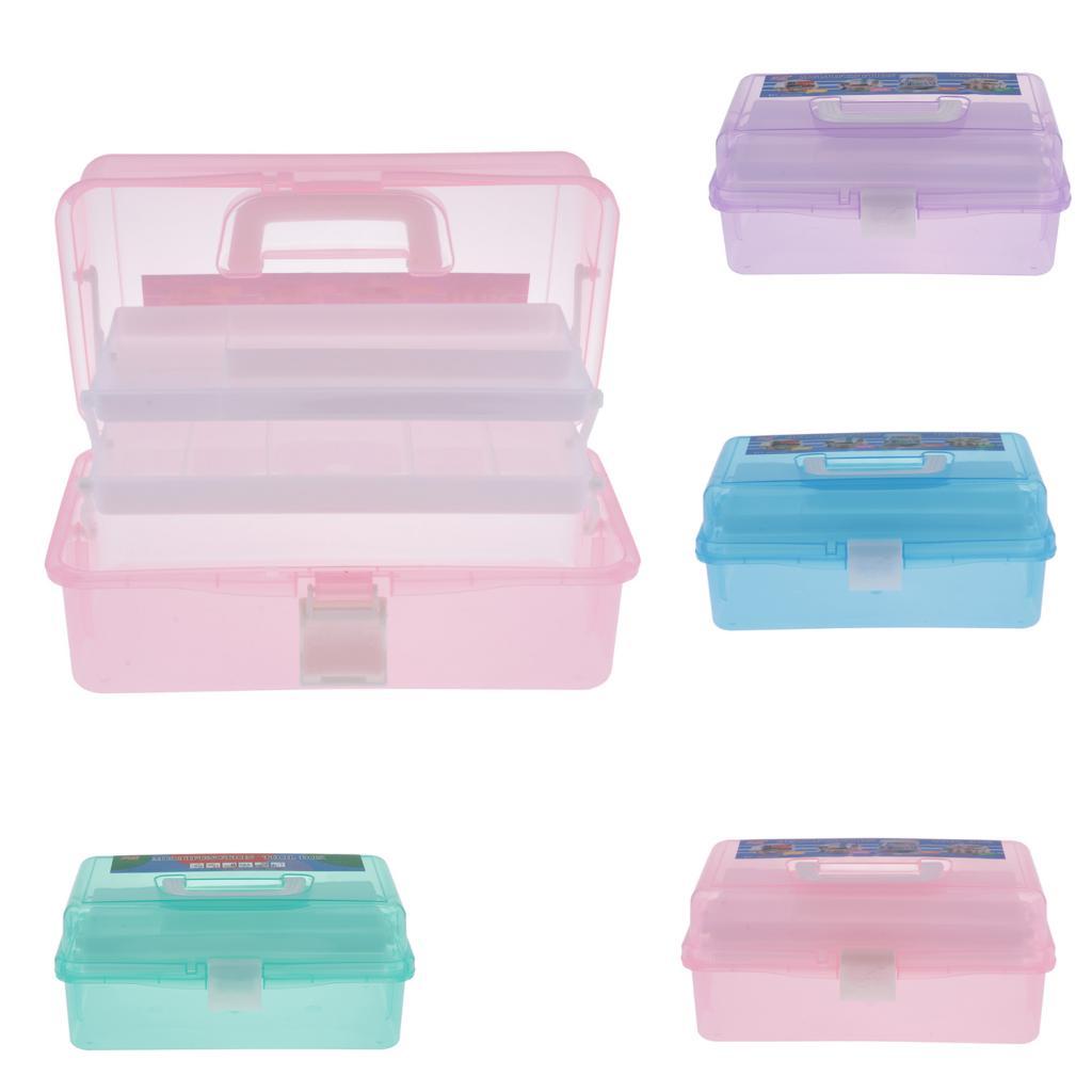 Large Three-layer Household Toolbox Pencil Box Picture Box Toolbox