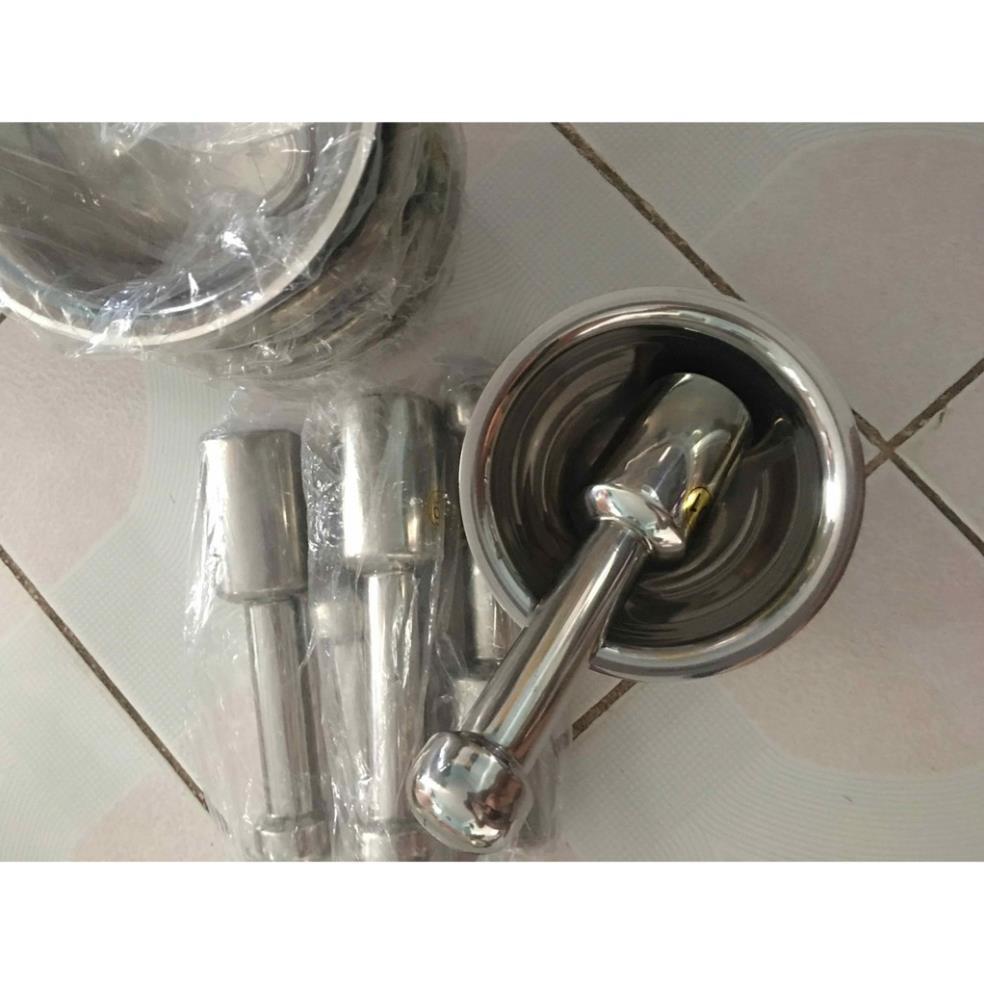 Bộ Cối Chày làm bằng inox 304 đường kính 17cm dùng để giã thức ăn, giã cua chống nấm mốc