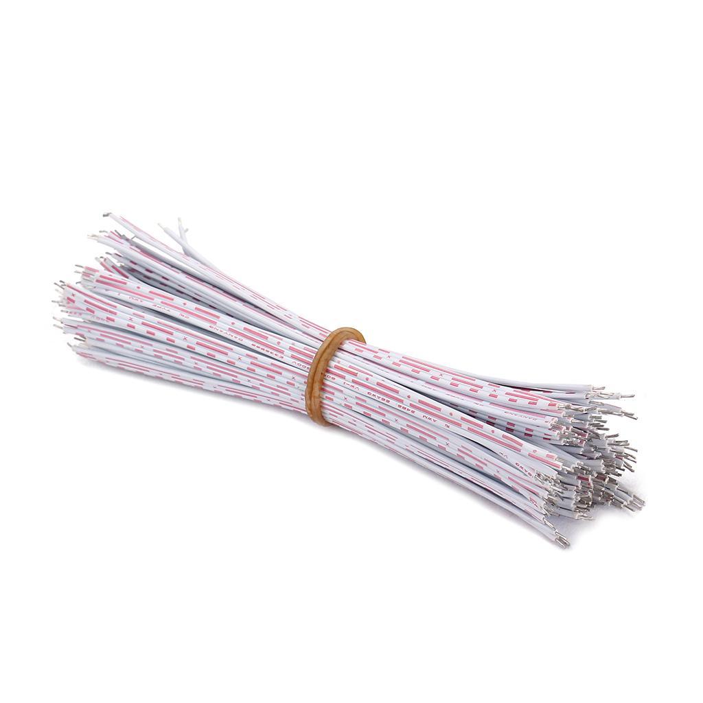 1 Set 50pcs Tin-Plated Breadboard  Cables Wires