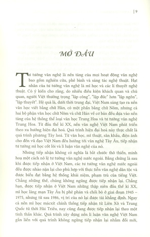 Việt Nam Một Thế Kỉ Tiếp Nhận Tư Tưởng Văn Nghệ Nước Ngoài