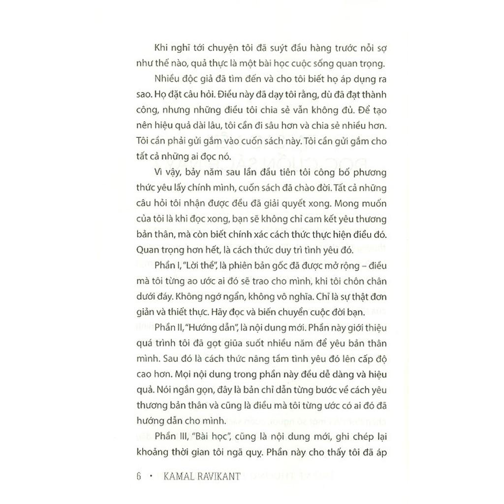 Sách Trở Về Thương Lấy Chính Mình