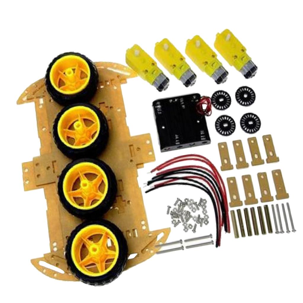 Theo Dõi Xe Máy Robot Thông Minh Sườn Xe Ô Tô DIY Bộ Wifi Điều Khiển Phụ Kiện