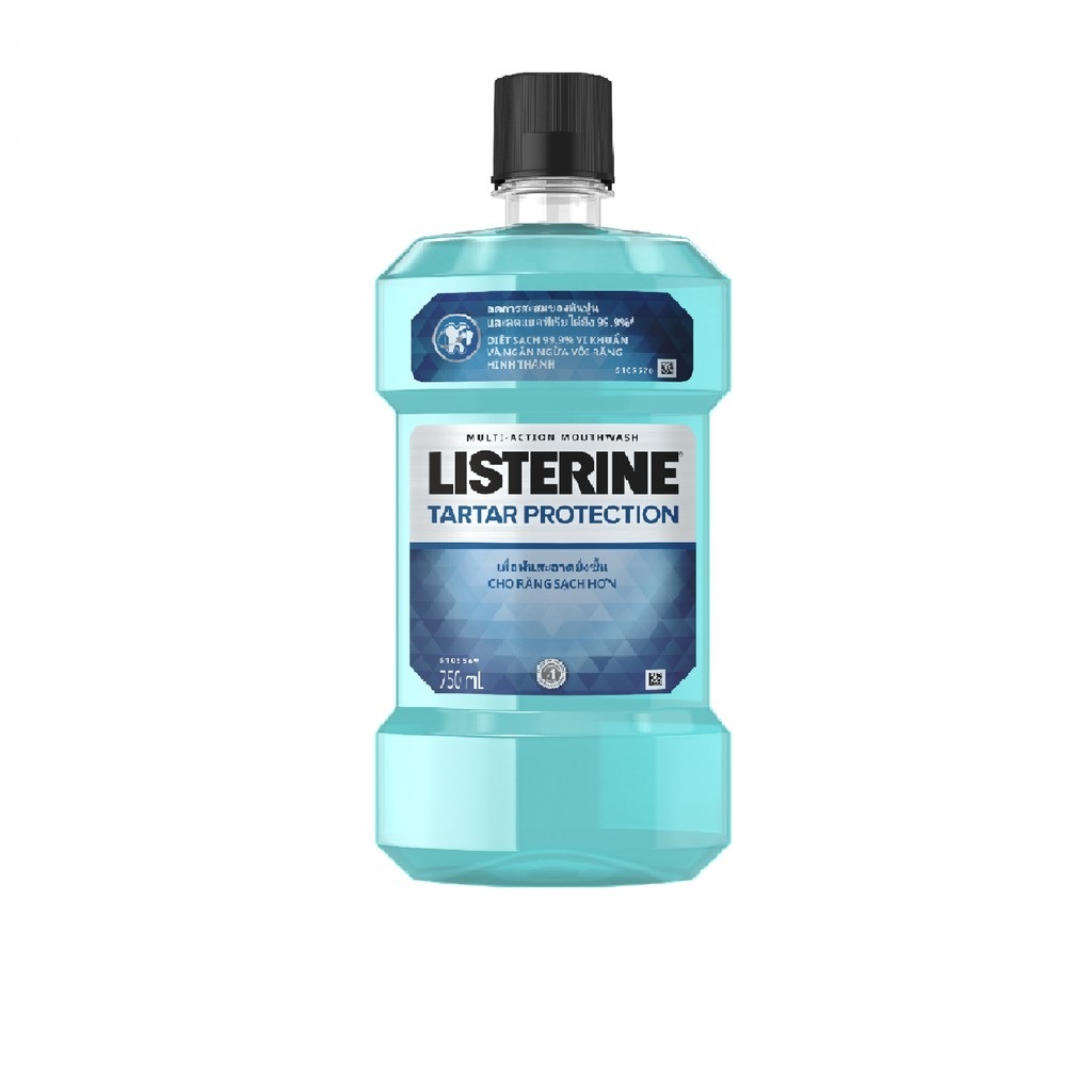 Nước súc miệng ngăn ngừa mảng bám Listerine Tartar Protection 750ml