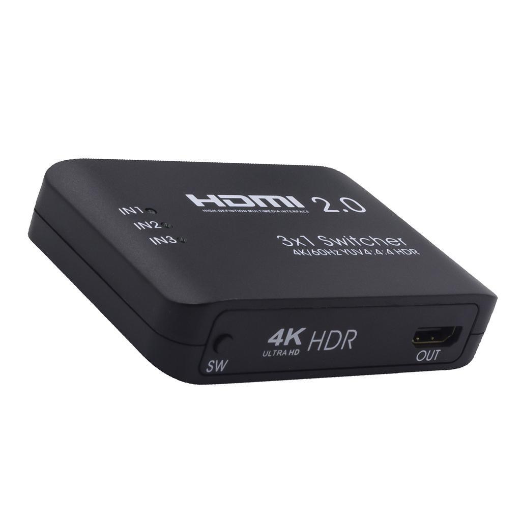 2.0 3 Port Switch Auto Switcher Splitter Selector Hub Box