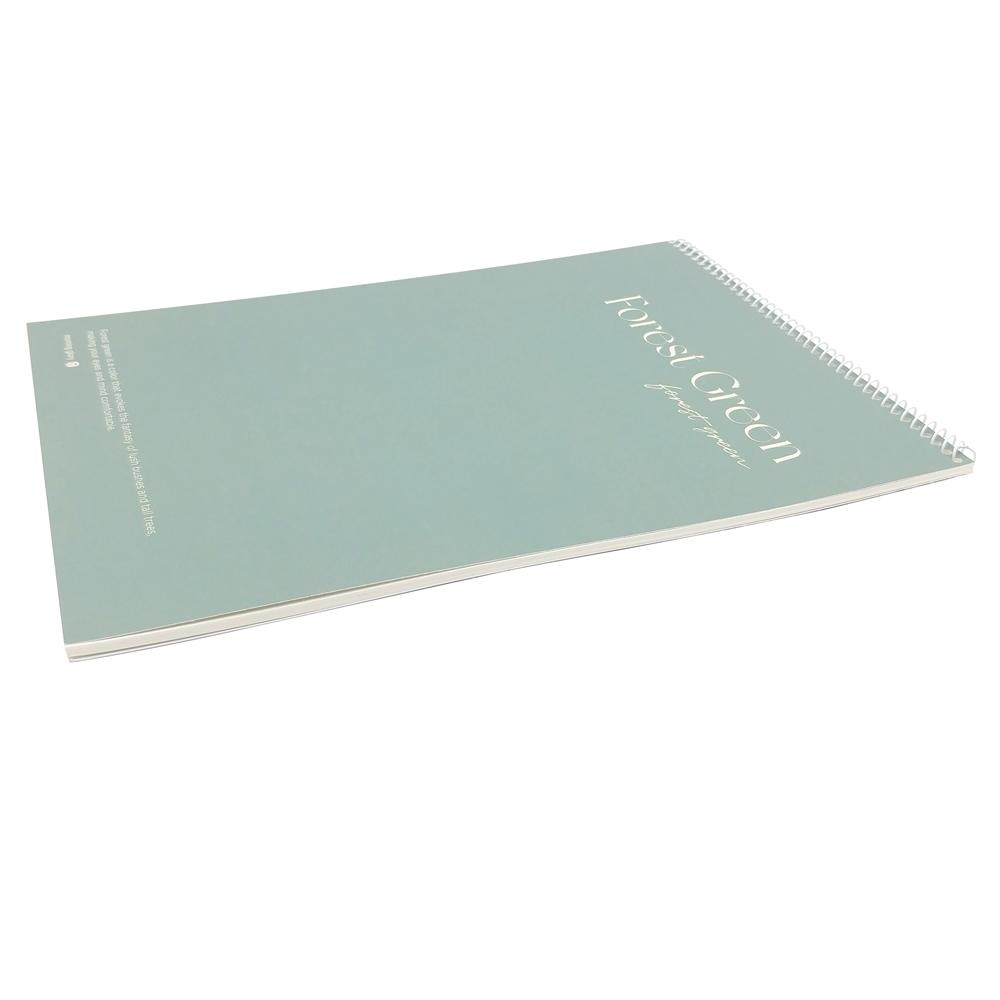 Sổ Lò Xo Forest Green Kẻ Ngang - Morning Glory 10231-88604 - Màu Xanh Rêu