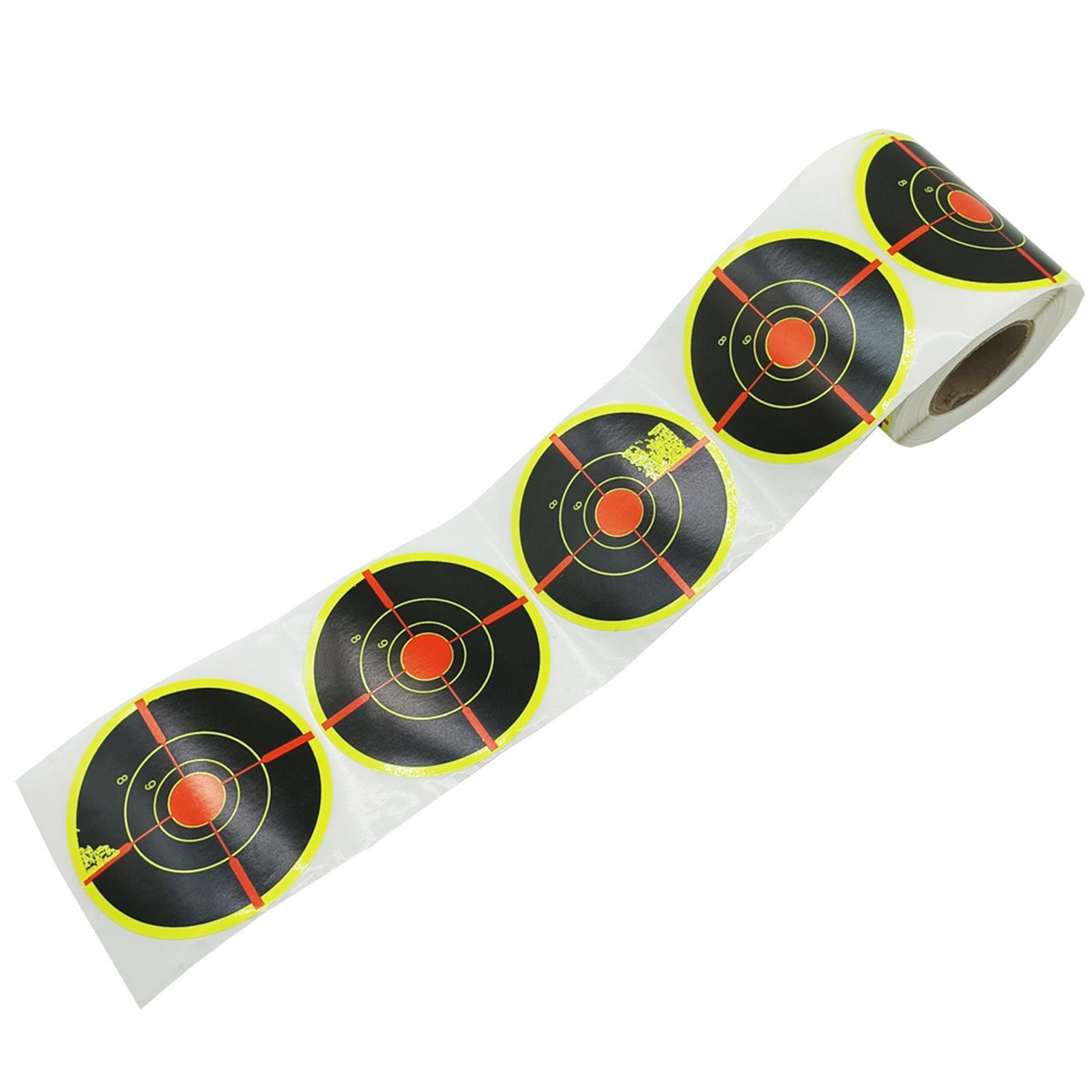 200 Pieces Adhesive Shooting Targets Reactive Splatter - Target Dots - for BB Gun