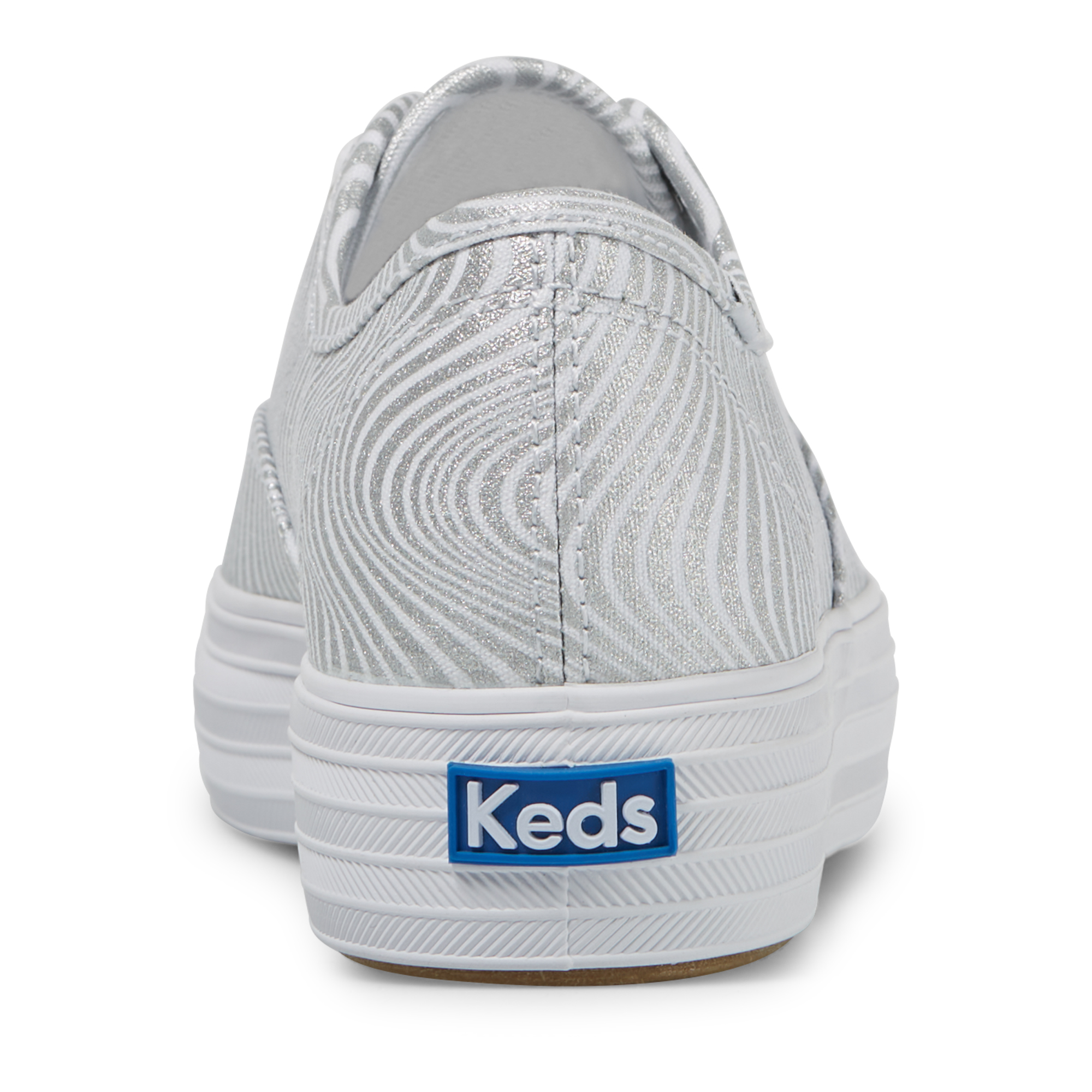 Giày Keds Nữ- Triple Canvas CVO Metallic Silver- KD066615