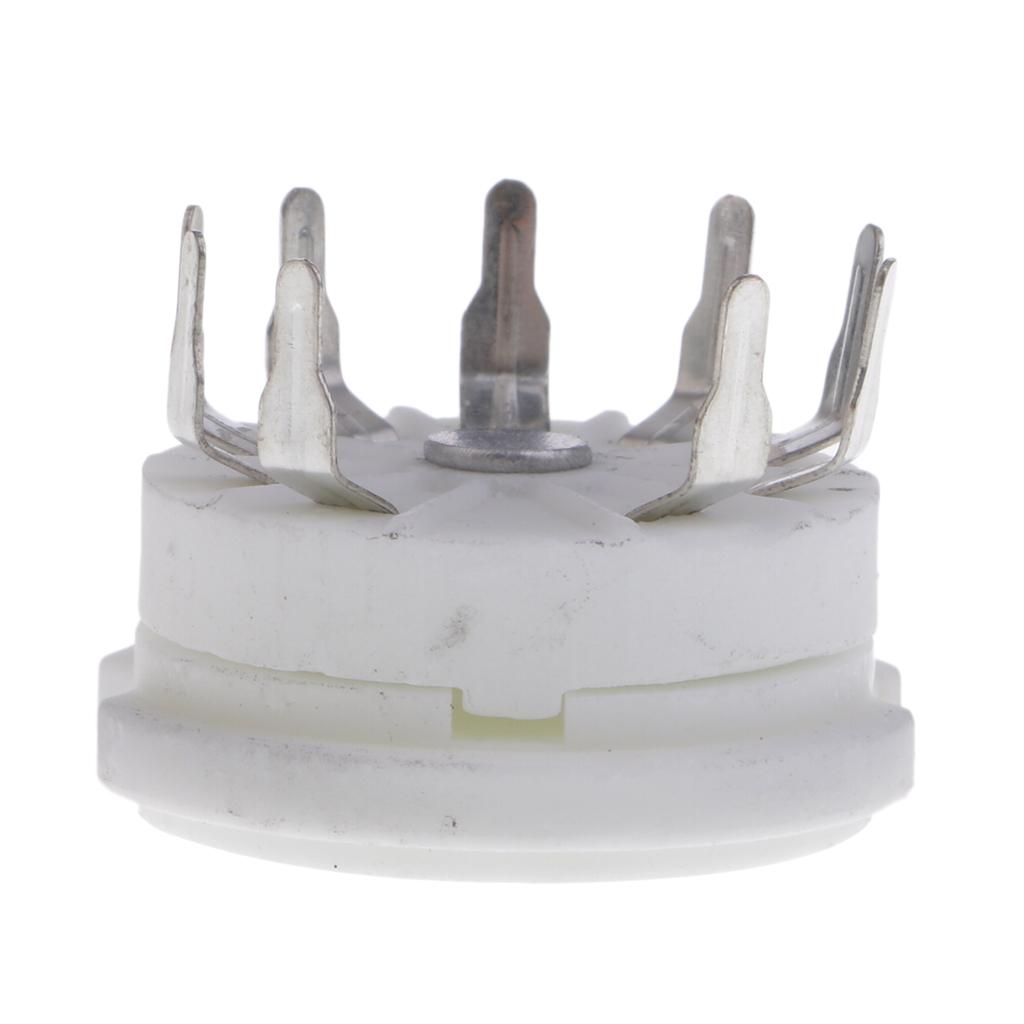 9pin PCB Mounting Vacuum Tube Socket GZC9-Y For 12AX7 12AU7 ECC83 E88CC