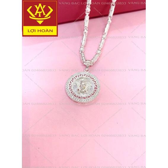 Dây chuyền nam bạc thật phong cách cá tính - trang sức Lợi Hoàn