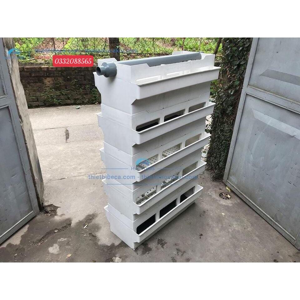 Bộ khay baki lọc dàn mưa cho hồ koi