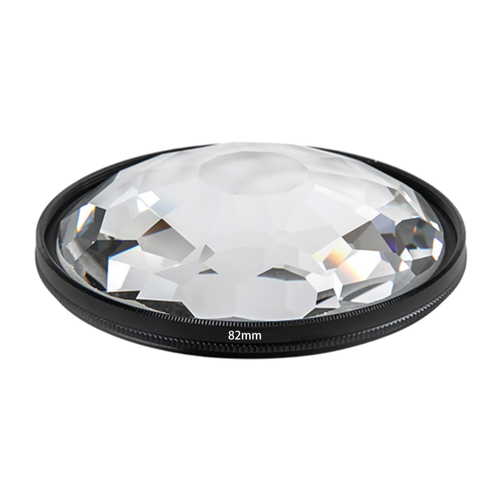 1Pc Streak Filter Optical Glass for DSLR Video 82mm Blue Streak