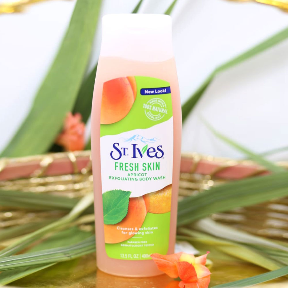 Sữa Tắm St.ives Fresh Skin Apricot Exfoliating Body Wash 400ml