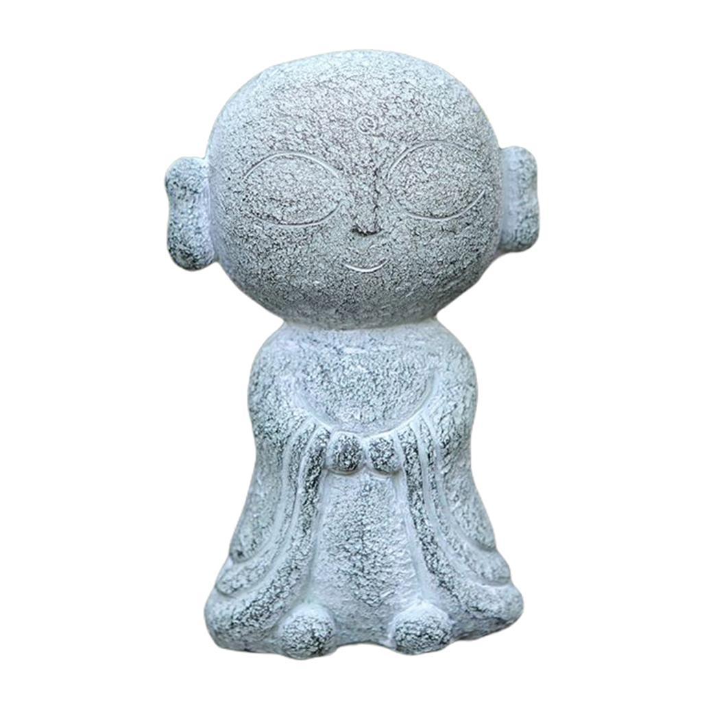 Cute Monk Buddha Statue Crafts Feng Shui for  Decor