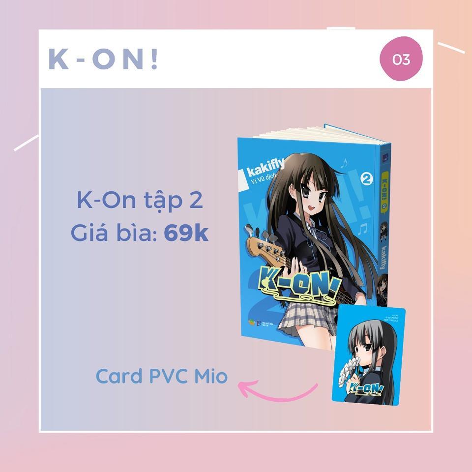 Sách K-On ! - Bản Quyền