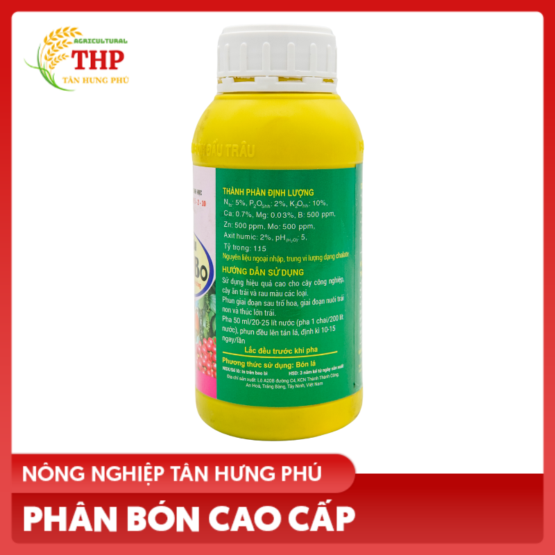 Phân sinh học Đầu Trâu Siêu Kali-Bo | PHÂN BÓN
