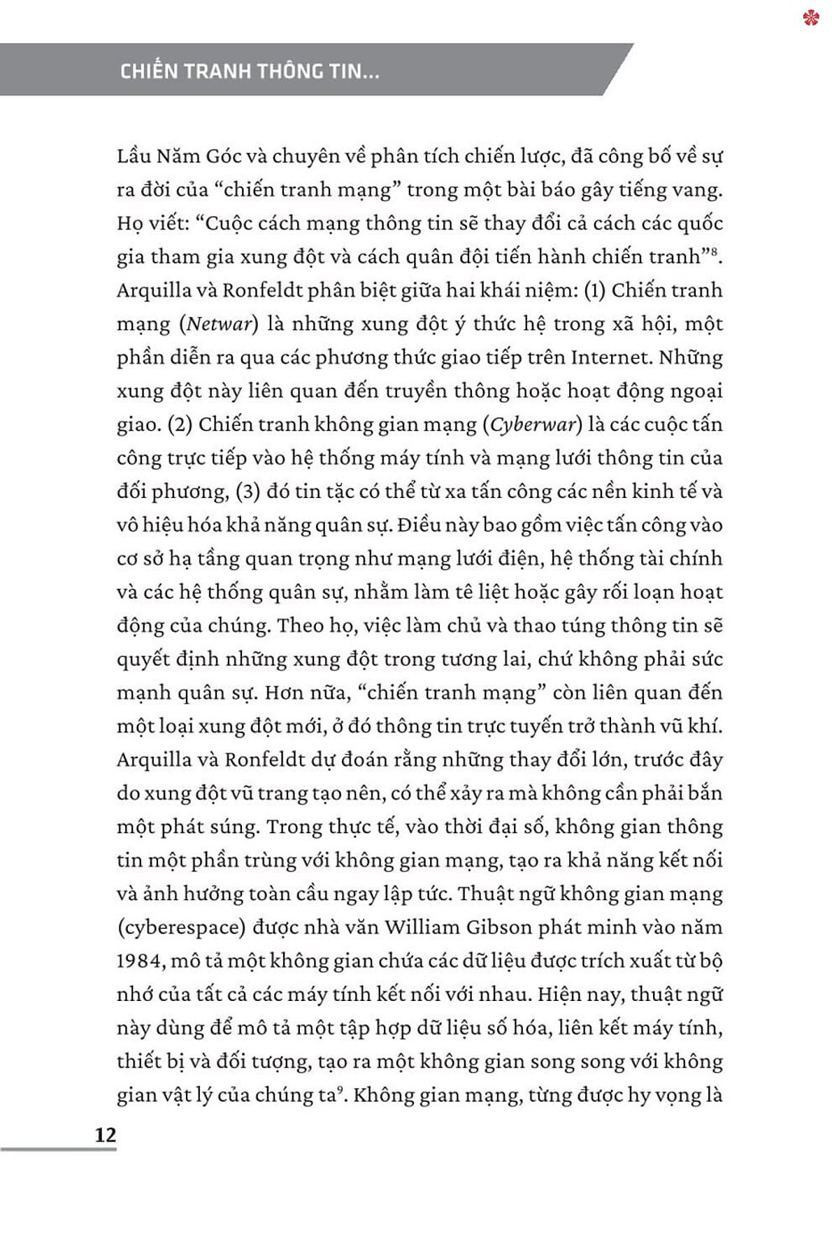 Sách - Chiến Tranh Thông Tin - Các Quốc Gia Trong Cuộc Đua Chinh Phục Tâm Trí Con Người