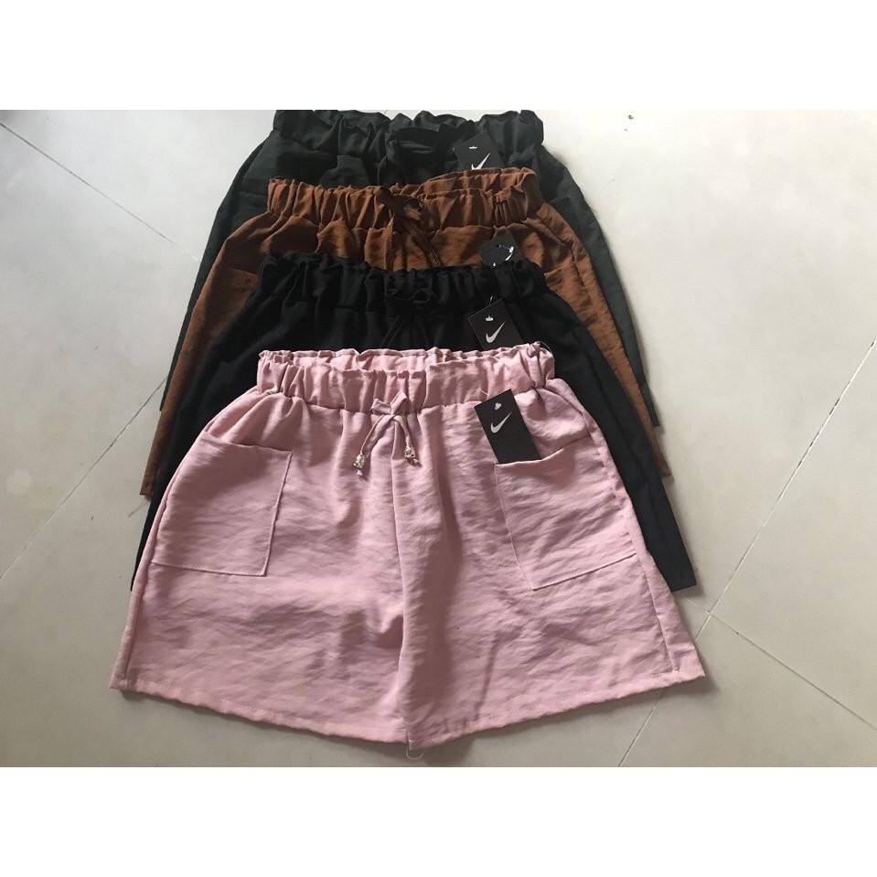 Quần đùi đũi mát lạnh mùa hè D3