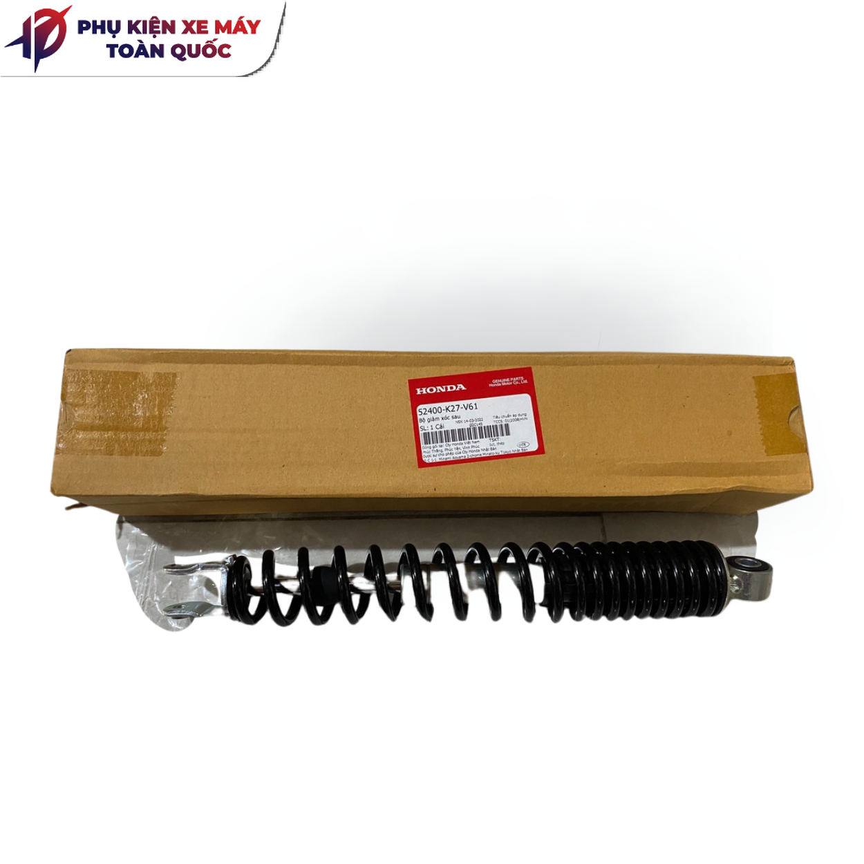 Giảm sóc sau - phuộc sau HONDA AIR BLADE125 năm 2014 màu Đen- 52400K27V61