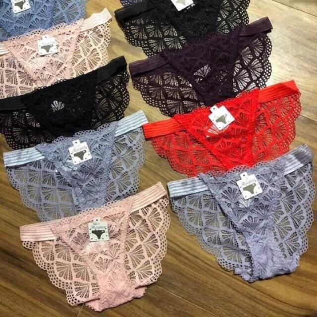 Quần lót nữ set 10c cực sexy/ quần chíp nữ ren xinh
