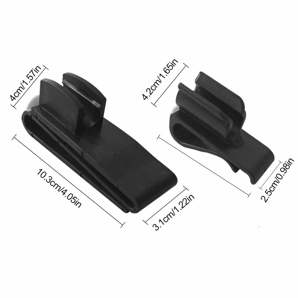 Clip Túi Câu lạc bộ Golf trên máy giữ kẹp putter Người tổ chức Thanh nhựa Black Putting CLIP với điểm đánh dấu bóng dành cho nam giới golfer Color: style 2