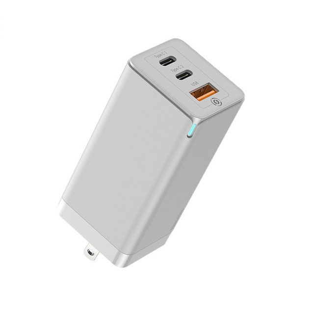 Đen - Adapter củ cóc sạc nhanh 65W đa năng 1 cổng sạc USB và 2 PD Type-C hiệu Baseus Mini GaN Travel chuẩn sạc nhanh PD 3.0 &amp; QC 4.0 - Hàng nhập khẩu