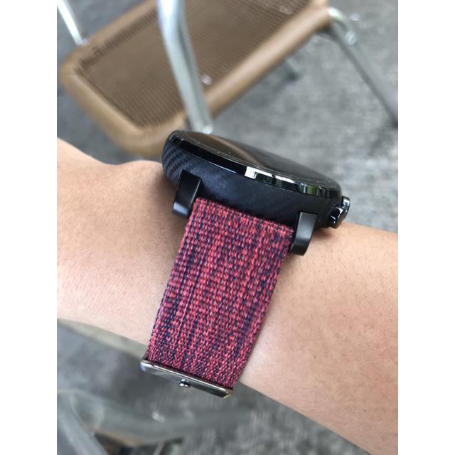 Dây đeo thay thế chất liệu vải phong cách cổ điển cho Fitbit Versa