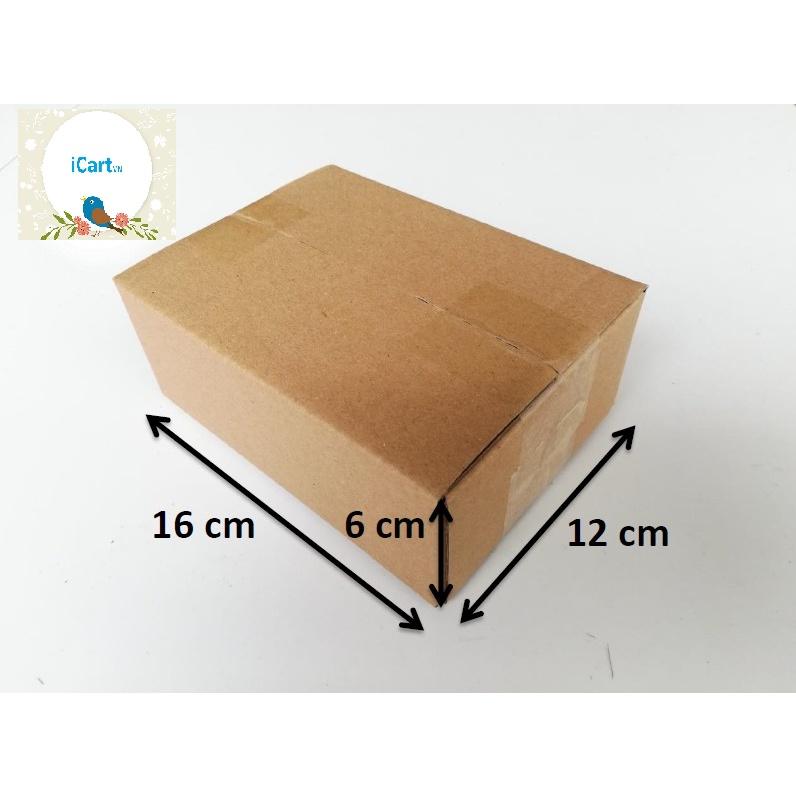 Hộp carton đóng hàng 16X12X6