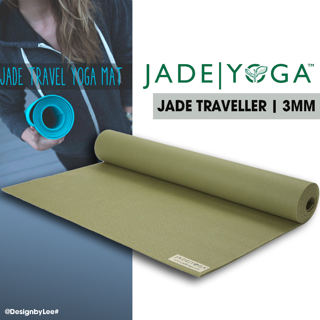 Thảm Yoga du lịch Jade Traveller - 3mm