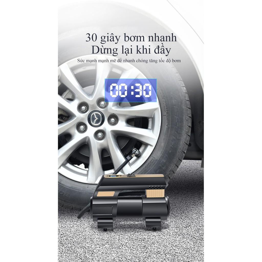 Máy bơm lốp nhanh 30s LCD xilanh kim loại