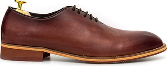 Giày da nam buộc dây kiểu Oxford cổ điển chà mũi giày hàng thương hiệu GOG BD3351