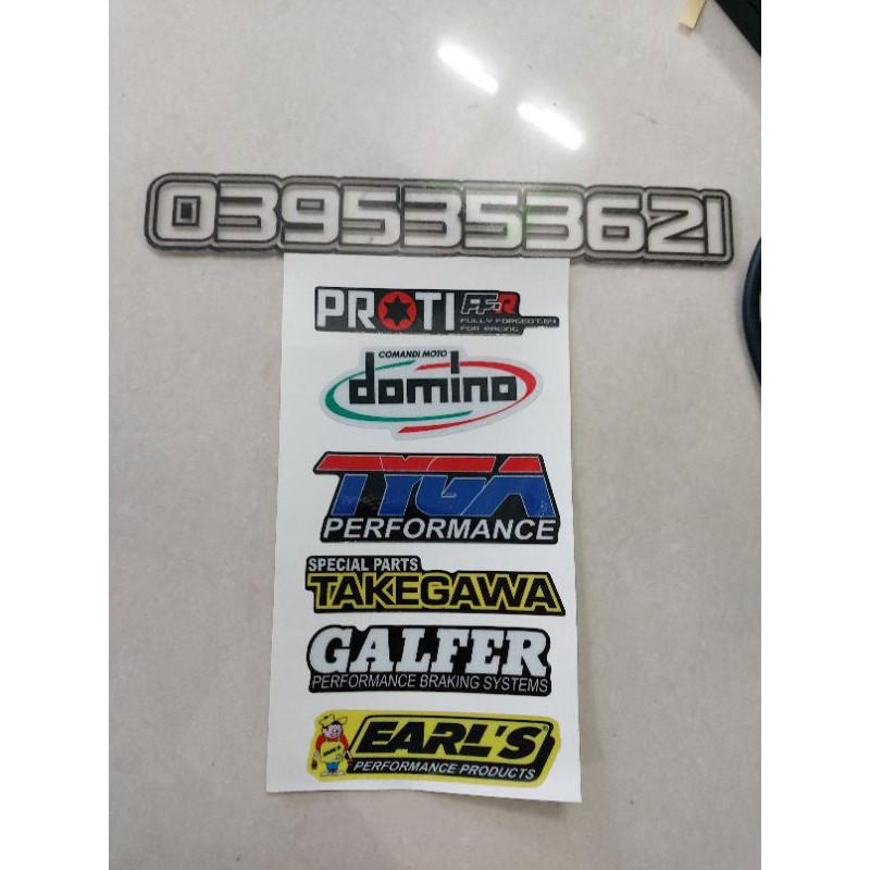 Logo phản quang 10x18cm